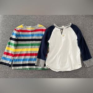 Bundle of 2 Boys Long Sleeve Tees